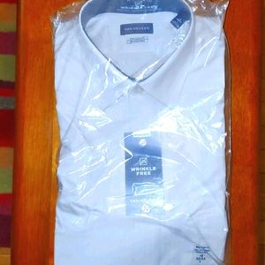 Van Heusen Wrinkle Free White Dress Shirt